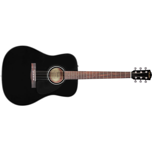 FENDER CD-60 BLACK V3 W/CASE