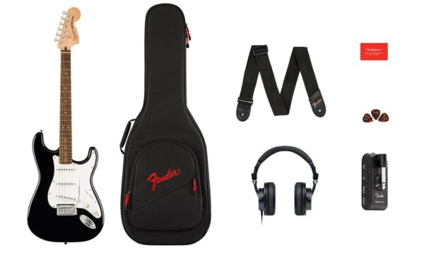 PAQ SQUIER AFF STRAT BK MICRO - Imagen 3