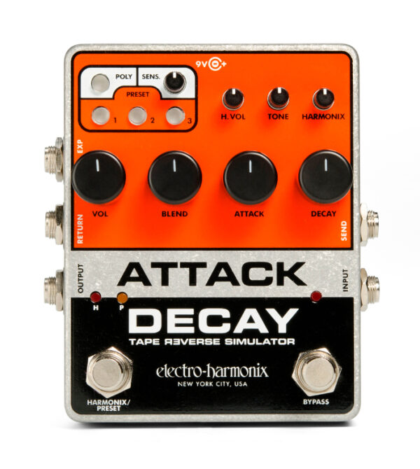 EHX ATTACK DECAY TAPE REVERSE SIMU