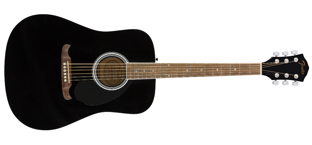 FENDER FA-125 DREAD BLACK W/BAG - Imagen 2