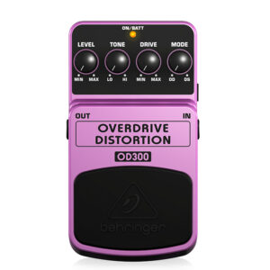 BEHRINGER OVERDRIVE DISTORTION