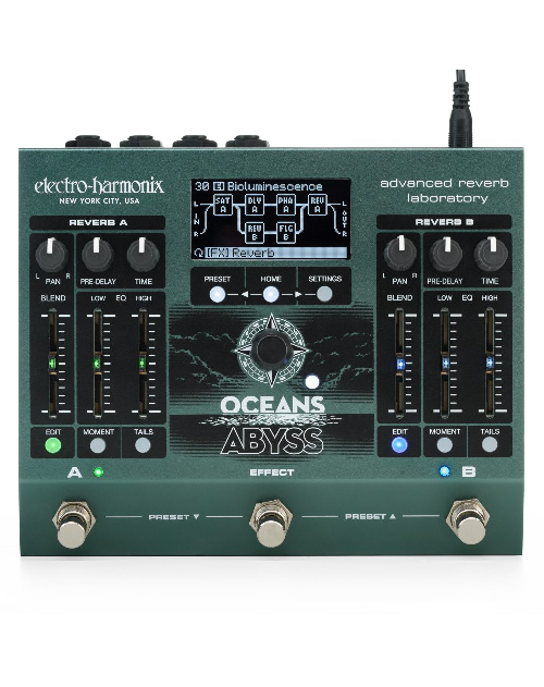 EHX OCEANS ABYSS REVERB LAB